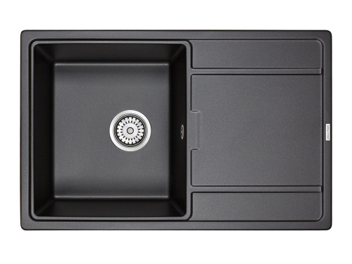 Кухонная мойка Paulmark FLUGEN 50-780 PM217850-BL 80х50 цвет черный